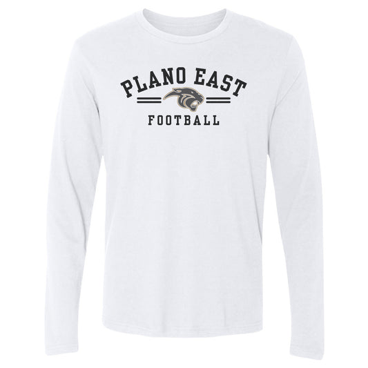Adult Long Sleeve Tee Plano East Football Yep
