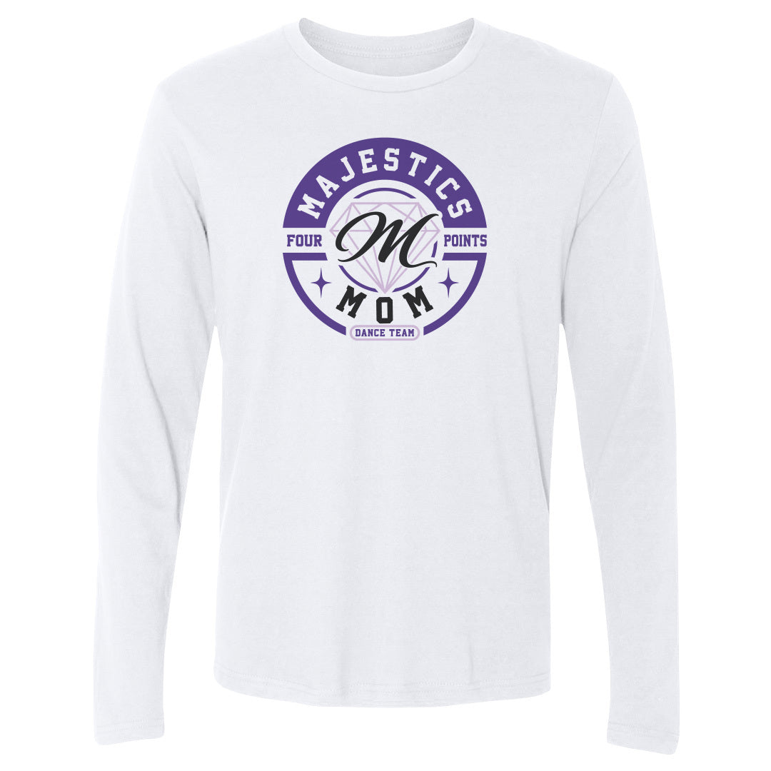 Adult Long Sleeve Tee Majestics Mom Circle