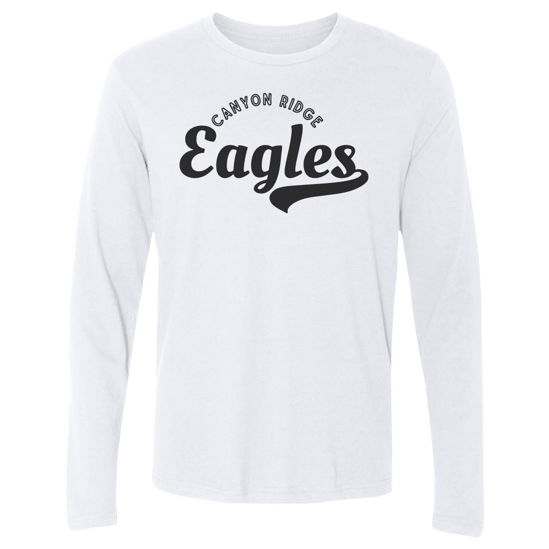 Adult Long Sleeve Tee Canyon Ridge Eagle Tail