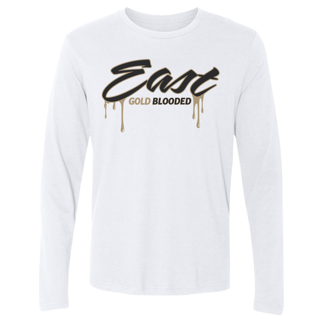 Men's Long Sleeve Tee Plano East Panthers Gold Blooded