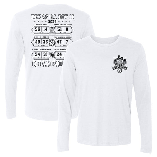Men's Long Sleeve Tee Vandegrift State Champions