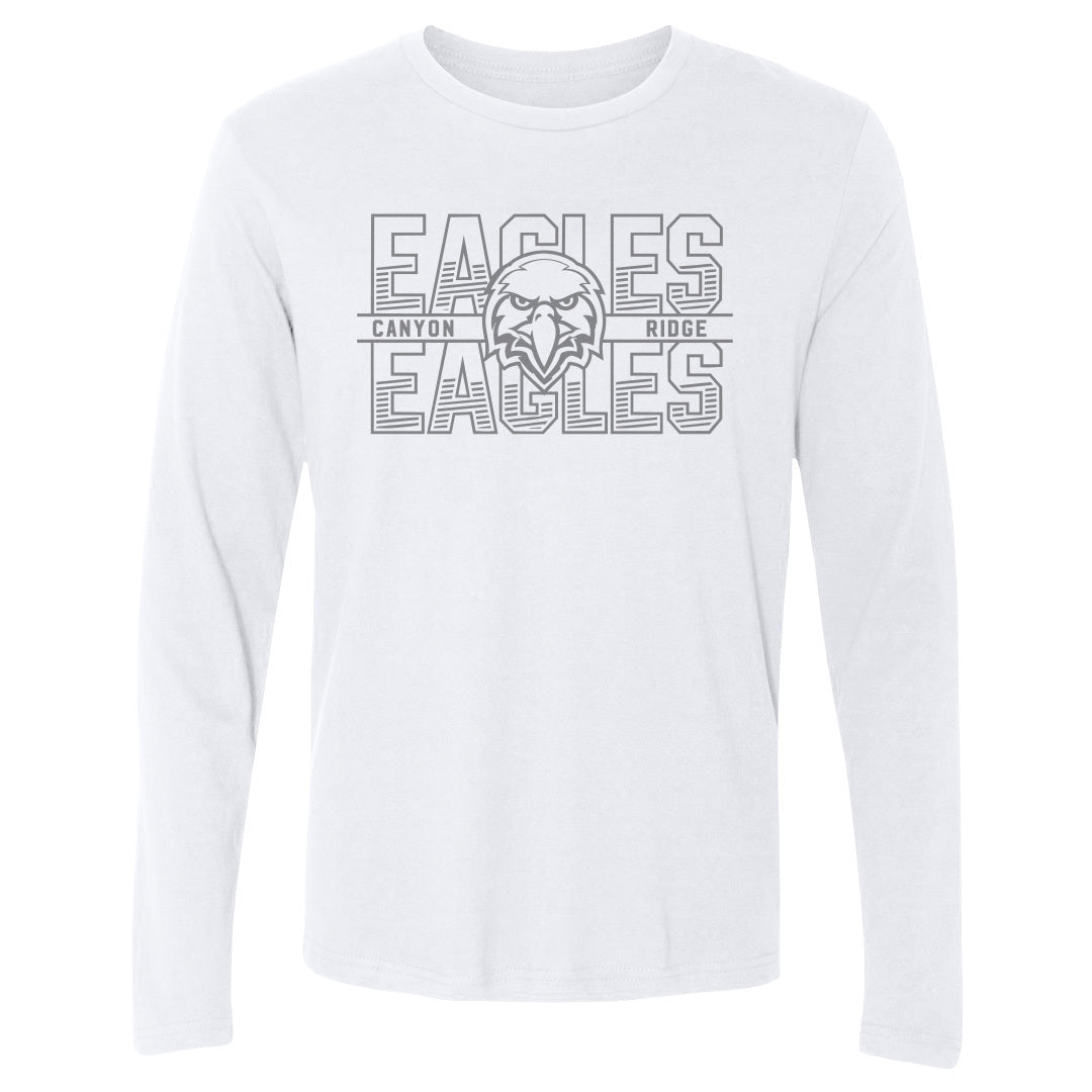 Adult Long Sleeve Tee "White Out" CRMS 26