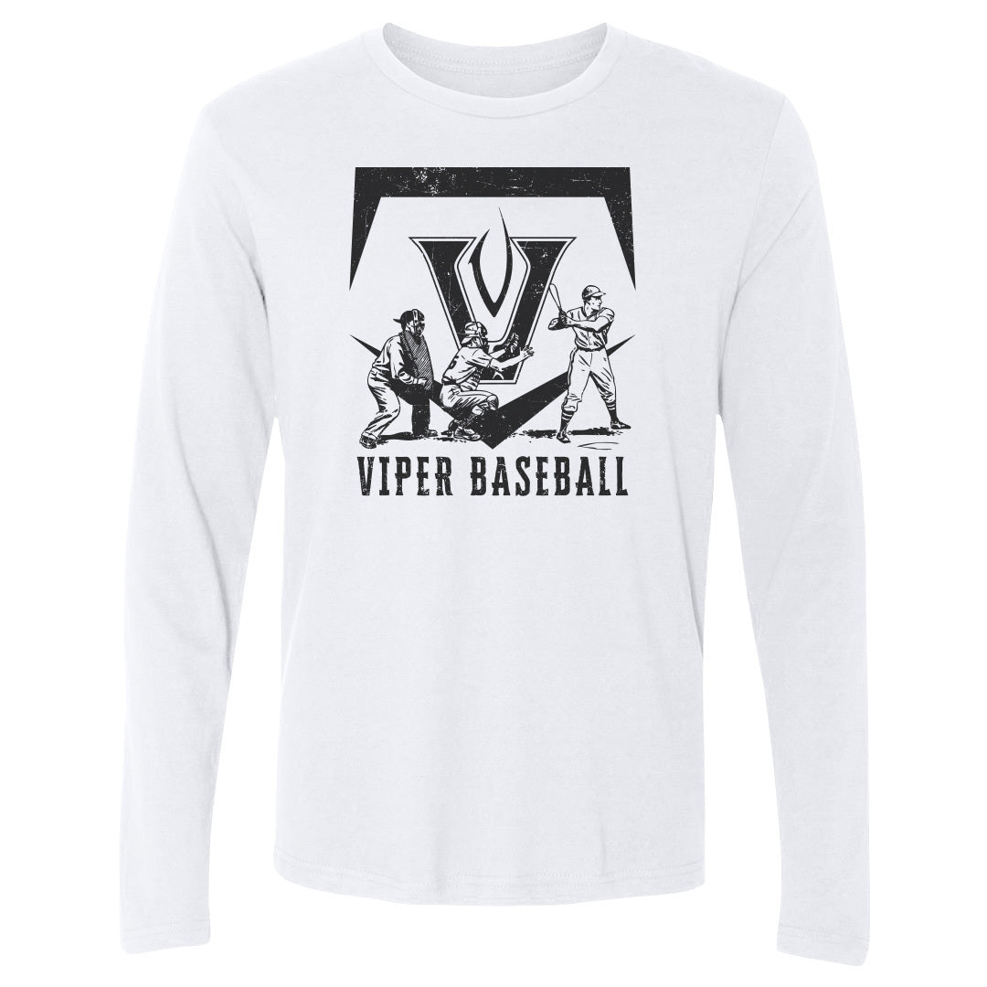 Men's Long Sleeve Tee Old School Baseball