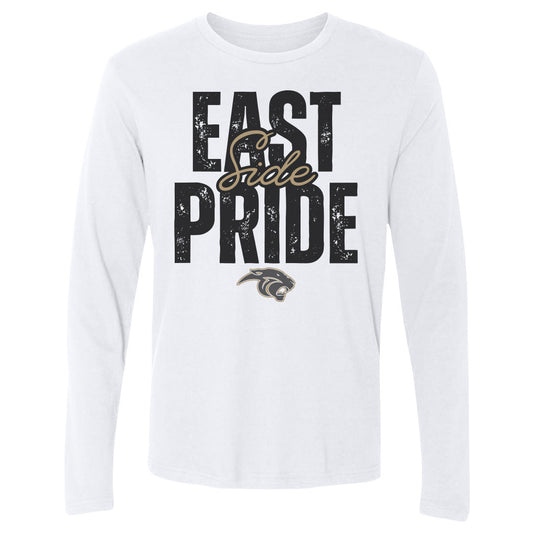 Men's Long Sleeve Tee Plano East Side Pride Stacked