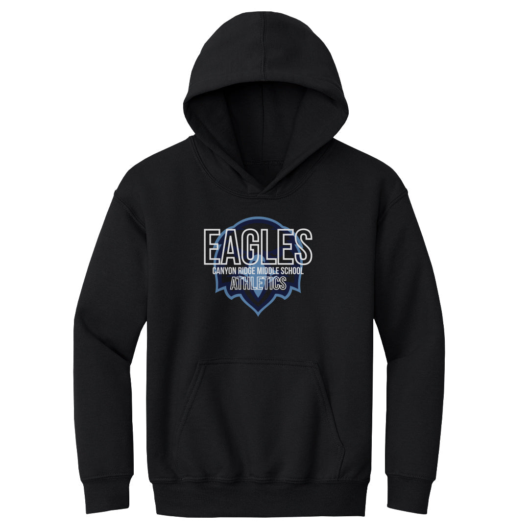 Youth Hoodie Canyon Ridge Athletics Outline