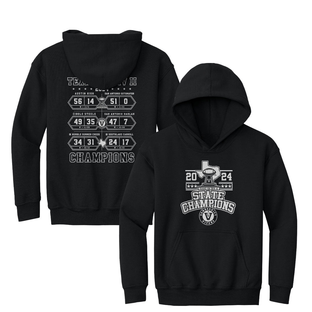 Youth Hoodie Vandegrift State Champions