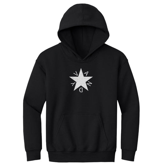 Youth Hoodie Vandy Star - On Black