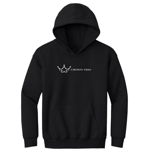 Youth Hoodie Crown Trio Logo Horizontal