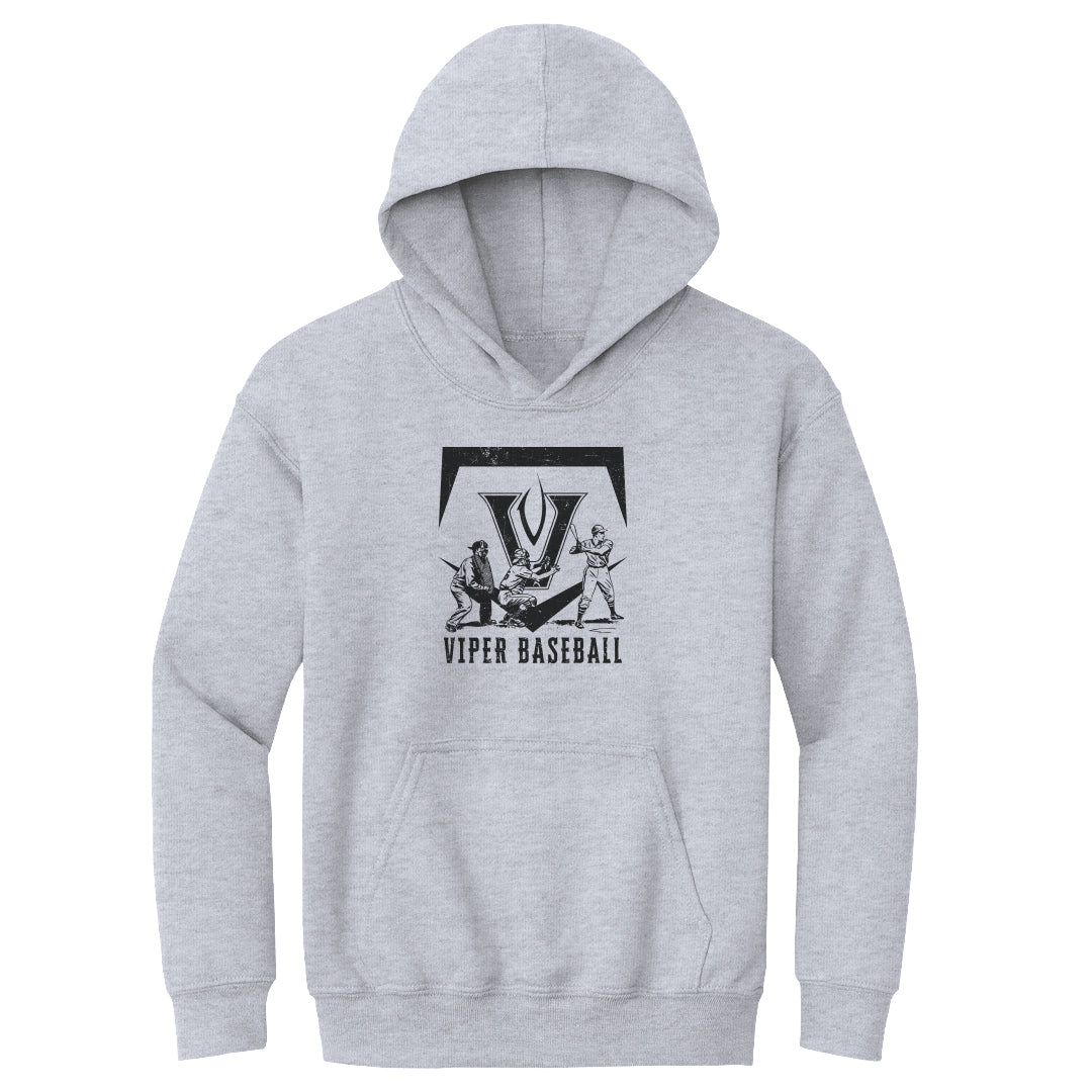 Youth Hoodie Old School Baseball