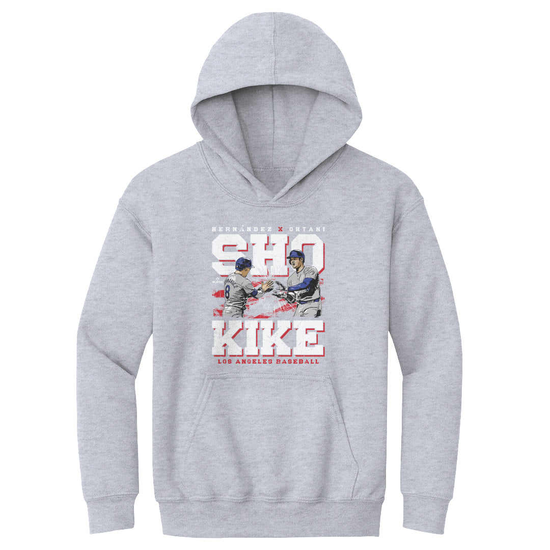 Shohei Ohtani & Entrique Hernandez Los Angeles D Duo WHT