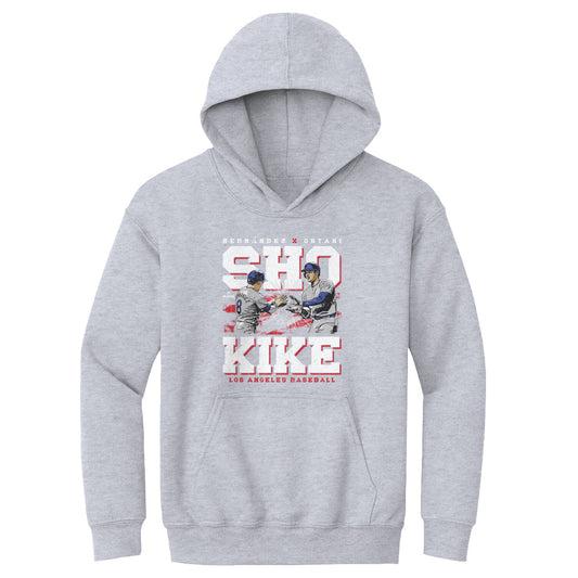 Shohei Ohtani & Entrique Hernandez Los Angeles D Duo WHT