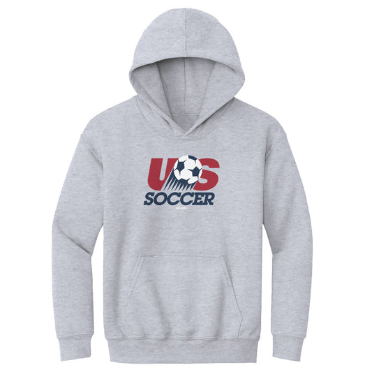 Youth Hoodie U.S. Soccer Retro Logo WHT