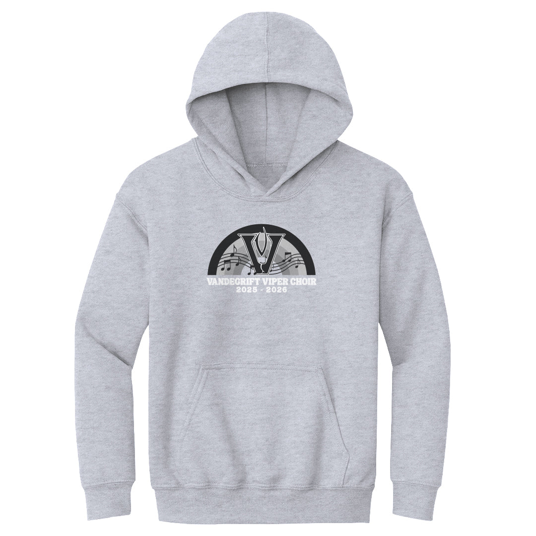 Youth Hoodie Viper Choir Rainbow Notes