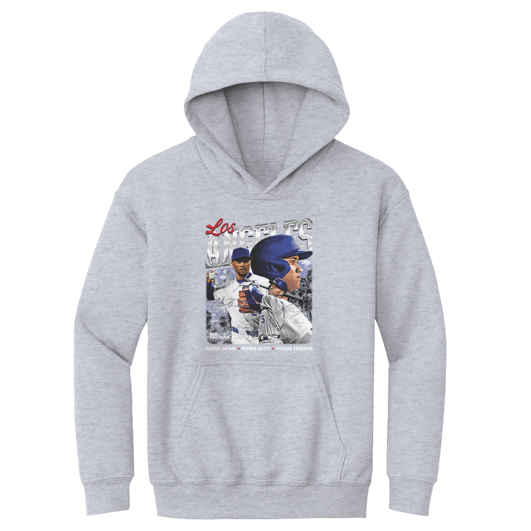 Shohei Ohtani Mookie Betts & Freddie Freeman Los Angeles D Trio WHT