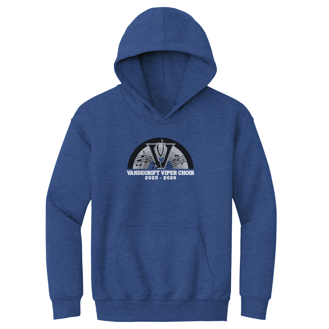 Youth Hoodie Viper Choir Rainbow Notes