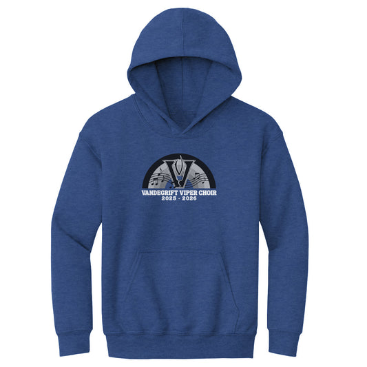 Youth Hoodie Viper Choir Rainbow Notes
