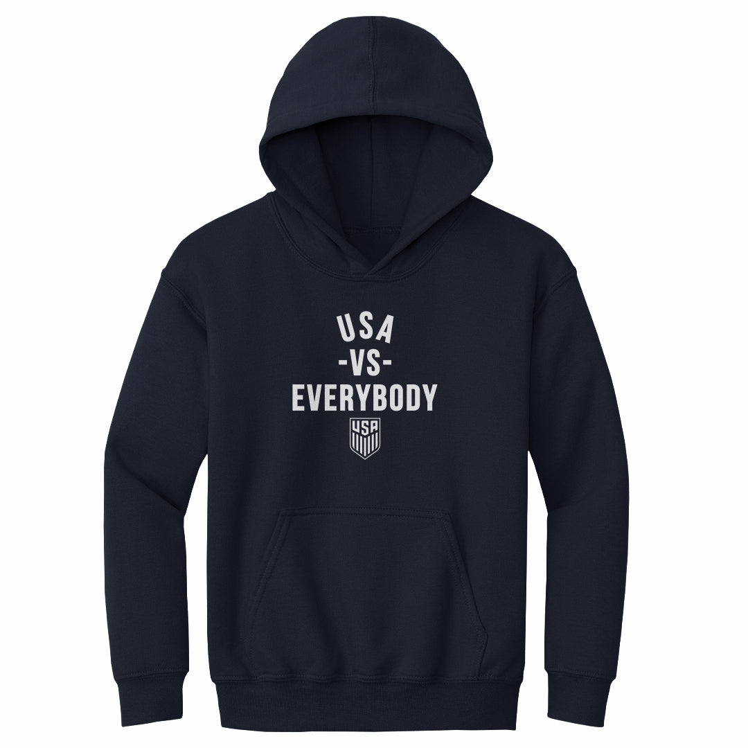 Youth Tee U.S. Soccer Vs. Everybody WHT