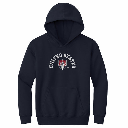 Youth Hoodie U.S. Soccer Retro Arch WHT