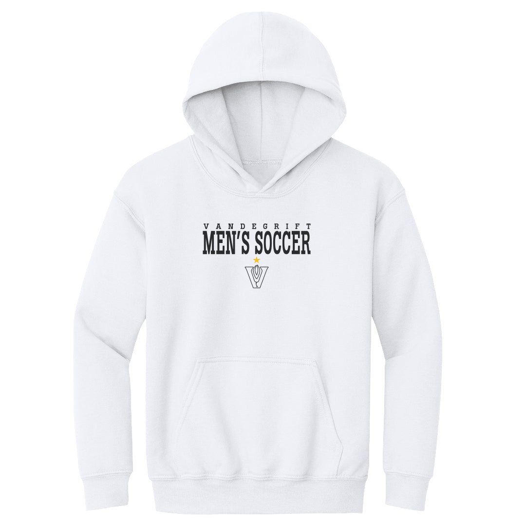 Youth Hoodie Gold Star White