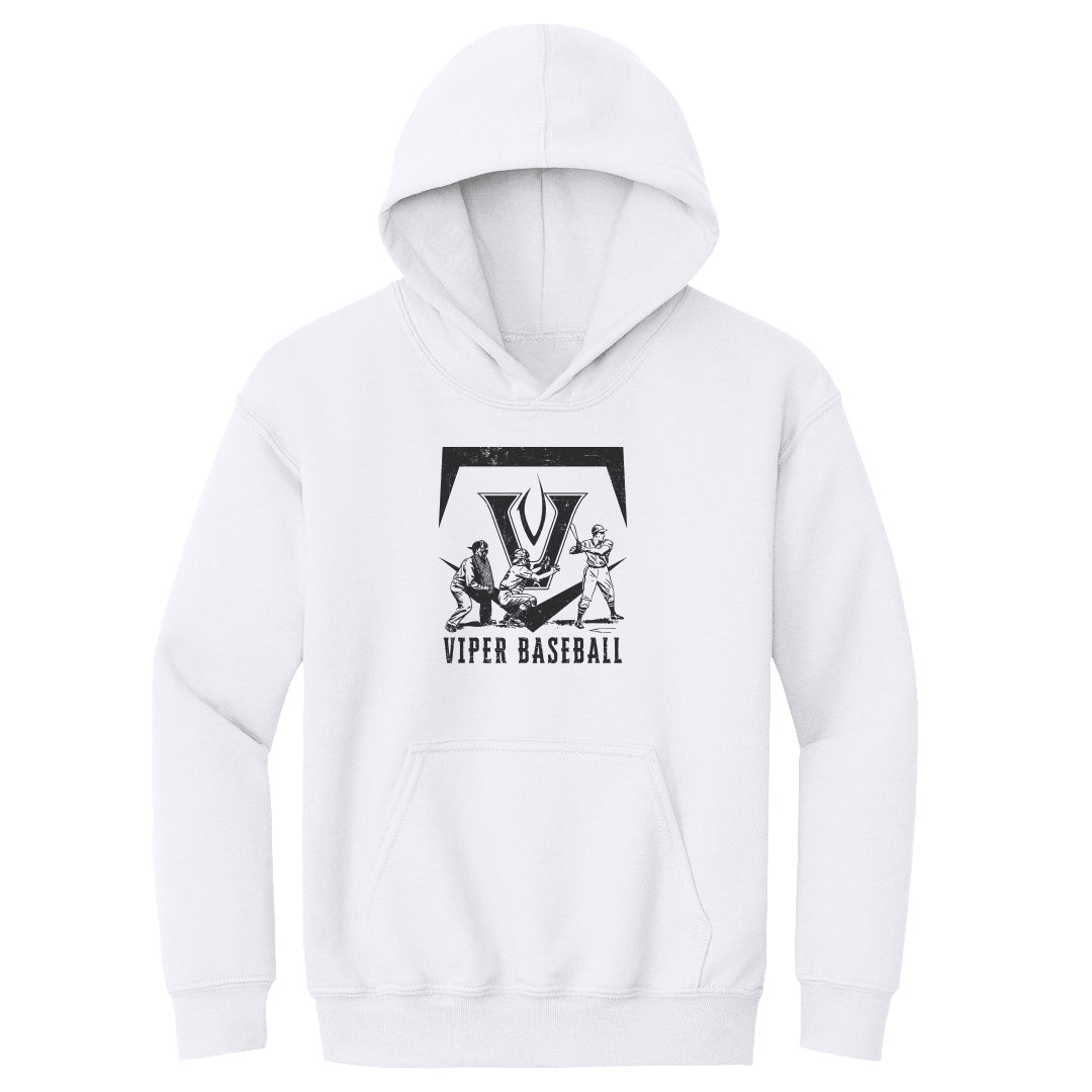 Youth Hoodie Old School Baseball