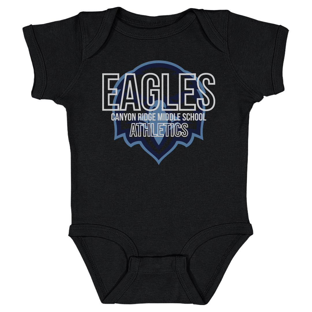 Infant Onesie Canyon Ridge Athletics Outline