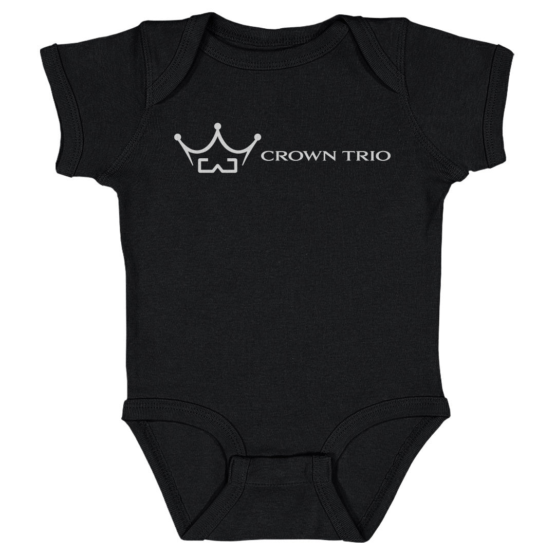 Infant Onesie Crown Trio Logo Horizontal