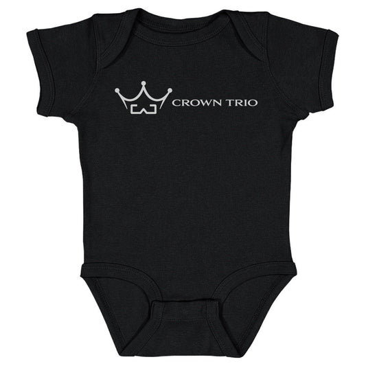 Infant Onesie Crown Trio Logo Horizontal