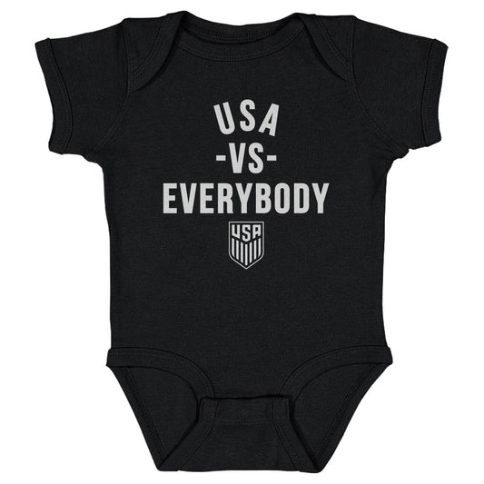 Infant Onesie U.S. Soccer Vs. Everybody WHT