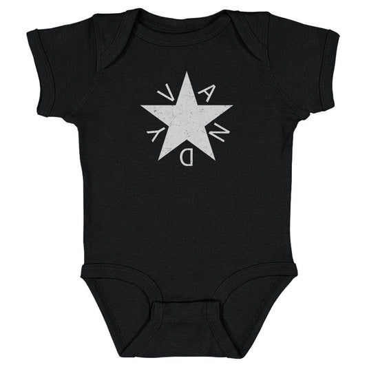 Infant Onesie Vandy Star - On Black
