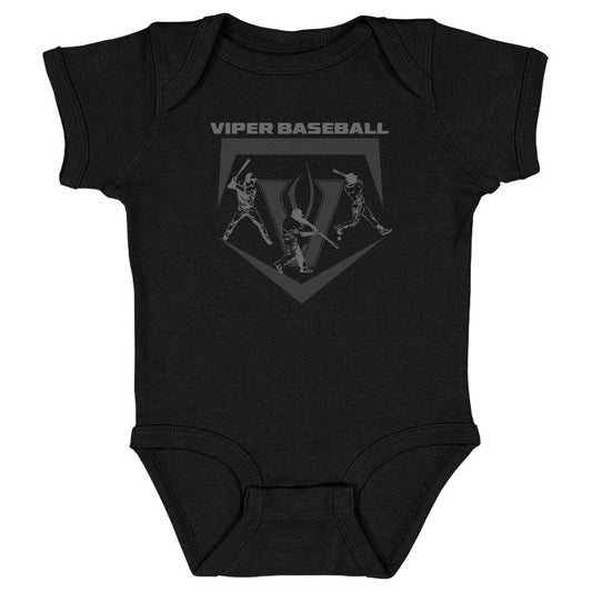 Infant Onesie Vandegrift Baseball Logo Silhouette