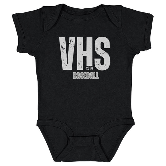 Infant Onesie Vandegrift Baseball VHS Grunge