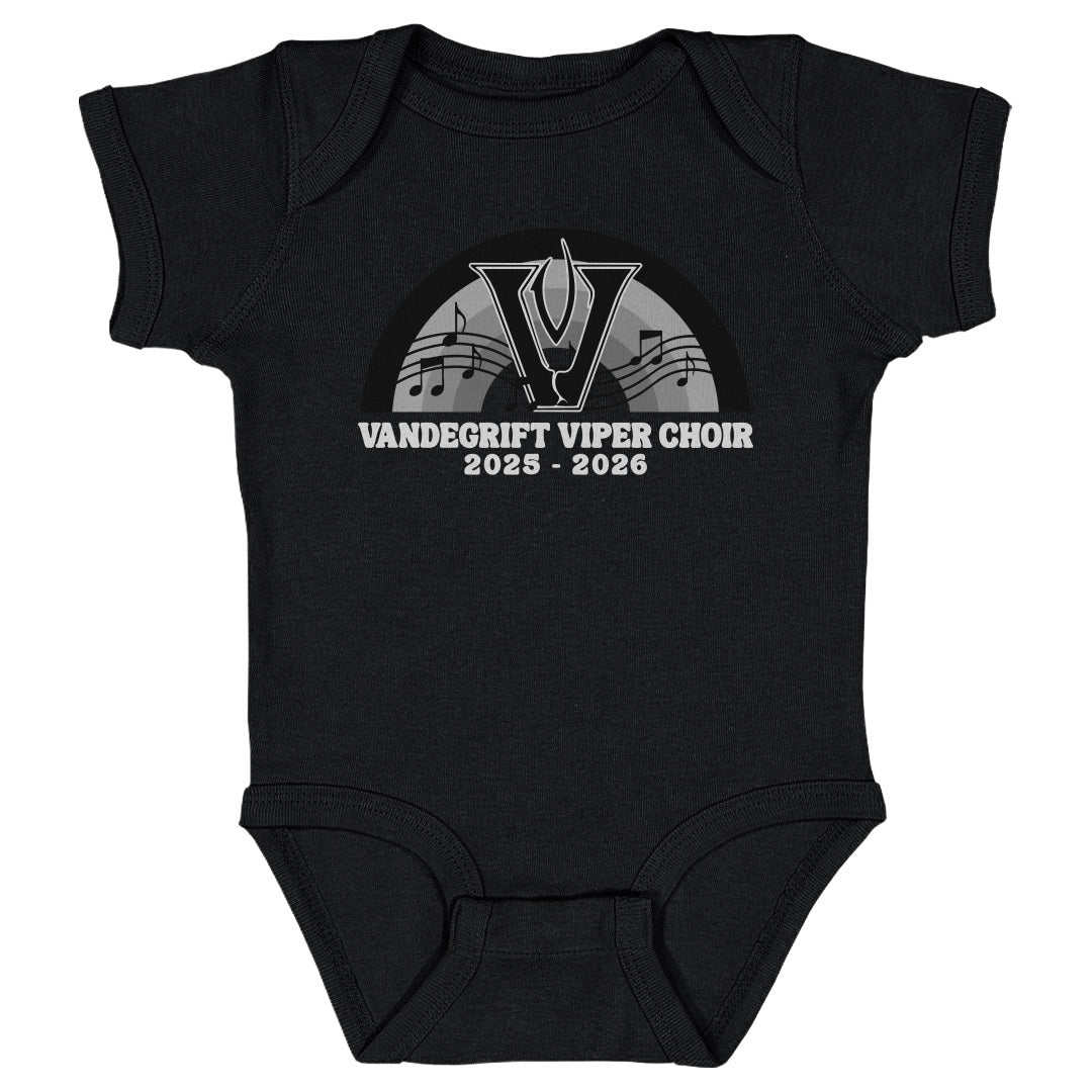 Infant Onesie Viper Choir Rainbow Notes