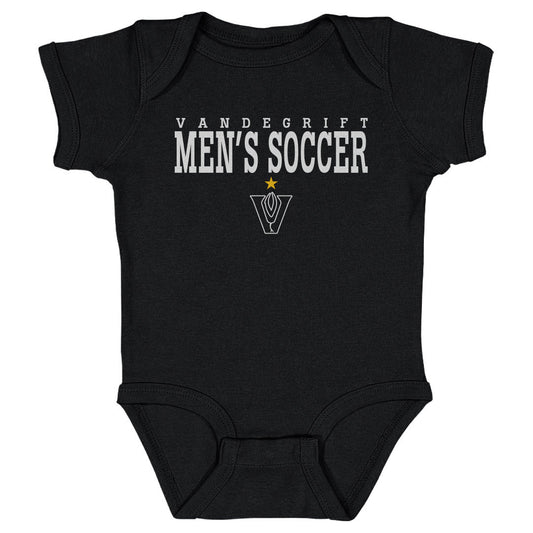 Infant Onesie Gold Star Black