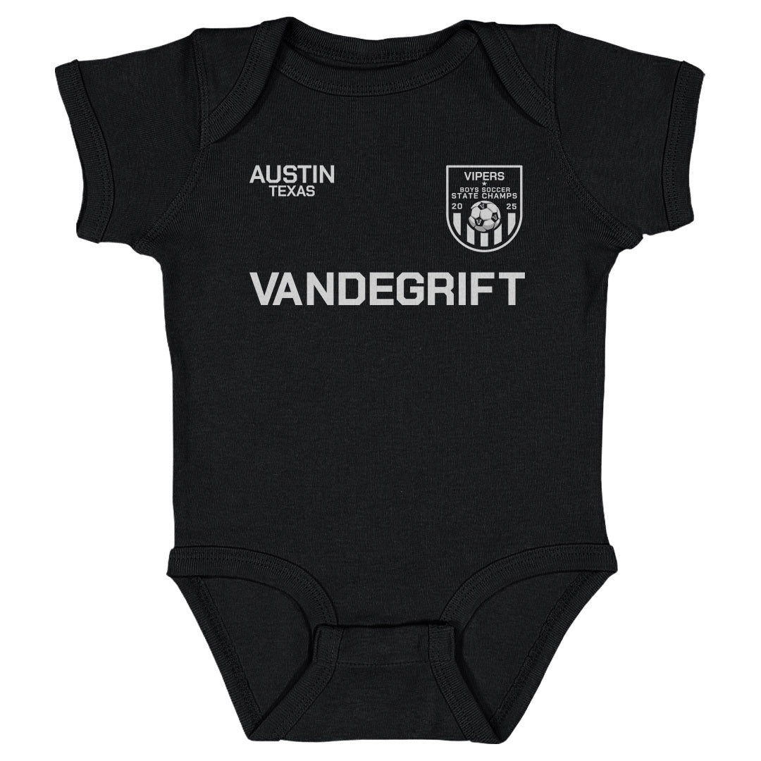 Infant Onesie Soccer State Champs 2025 Patch