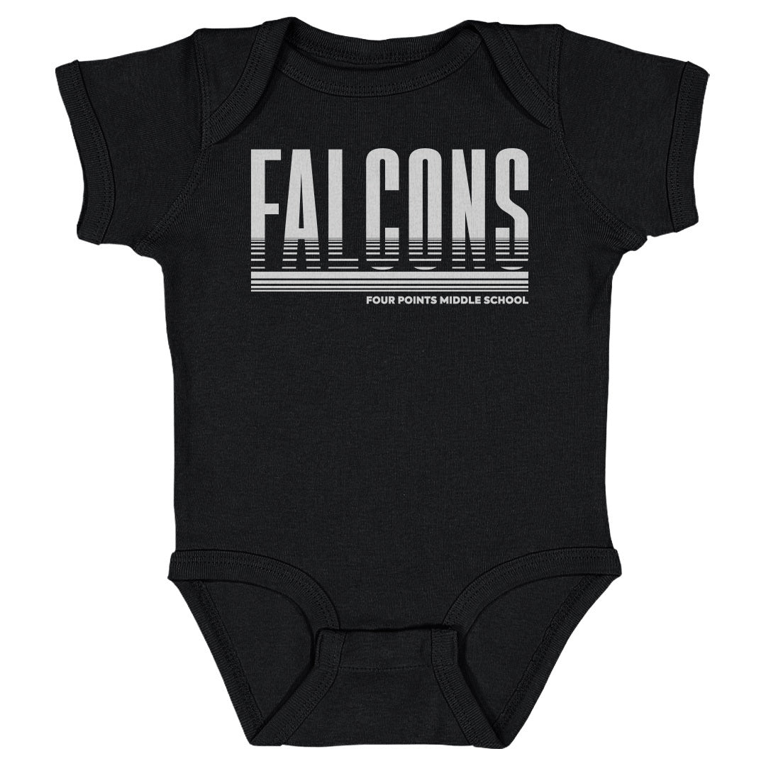 Infant Onesie Four Points Bars