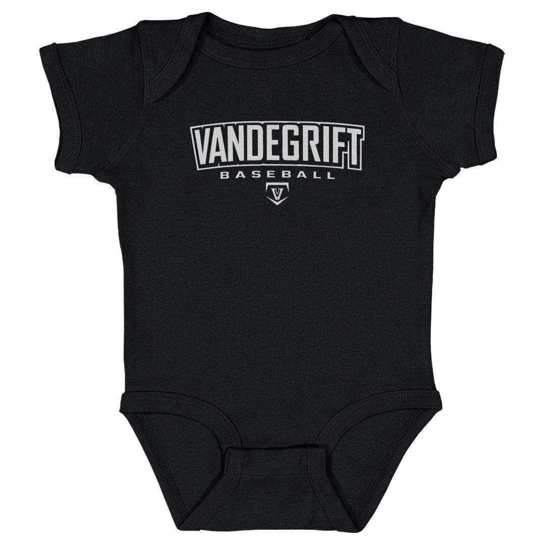 Infant Onesie Vandegrift Baseball Wordmark