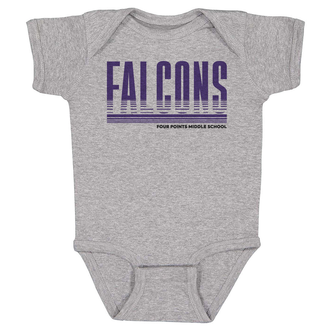 Infant Onesie Four Points Bars