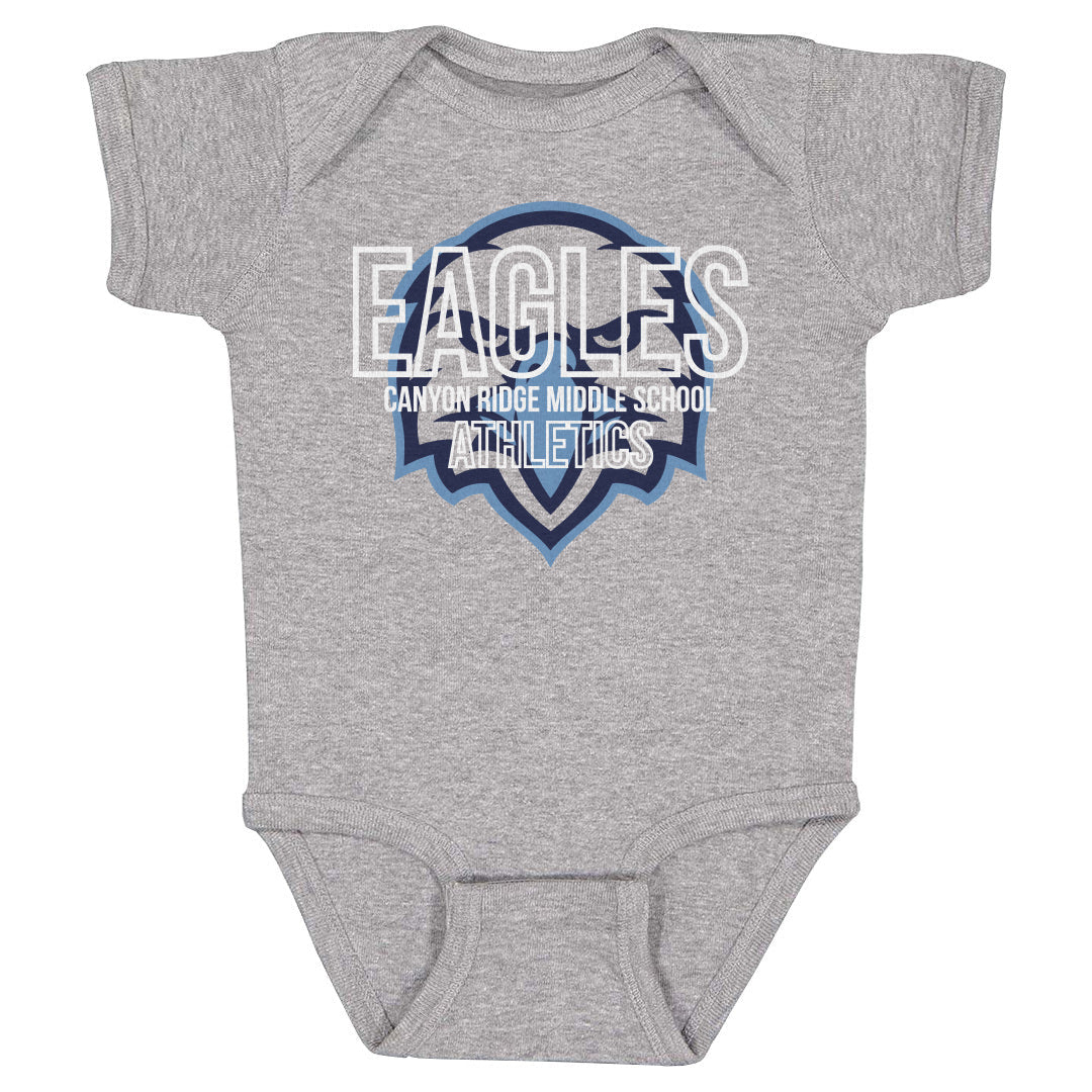 Infant Onesie Canyon Ridge Athletics Outline