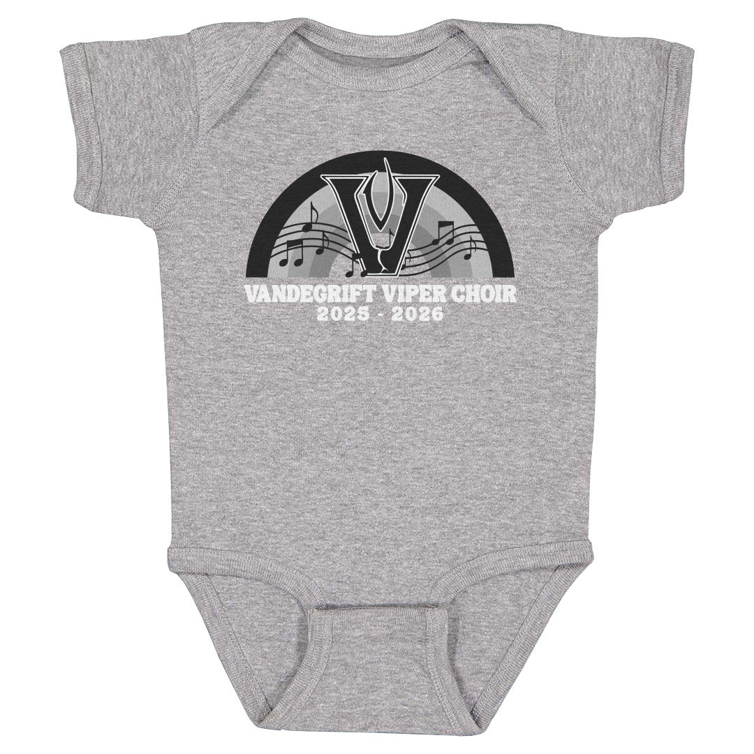 Infant Onesie Viper Choir Rainbow Notes