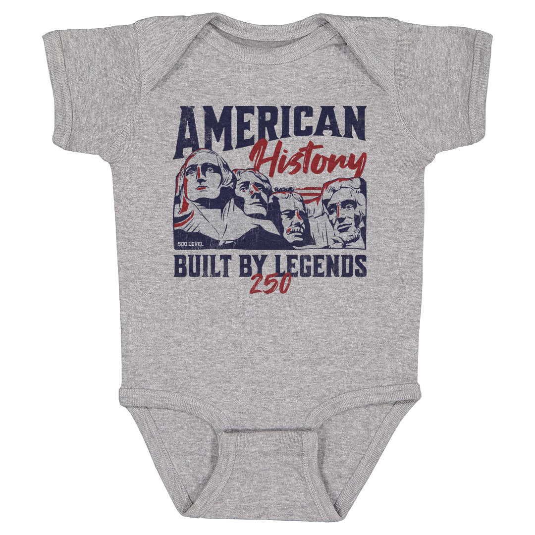 Infant Onesie USA America 250 Years Built By Legends