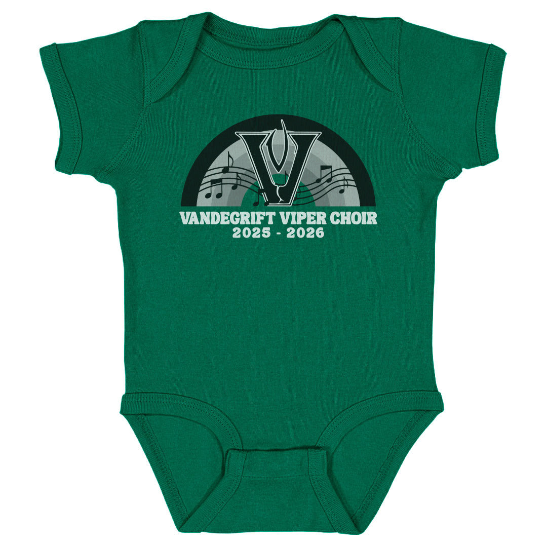 Infant Onesie Viper Choir Rainbow Notes