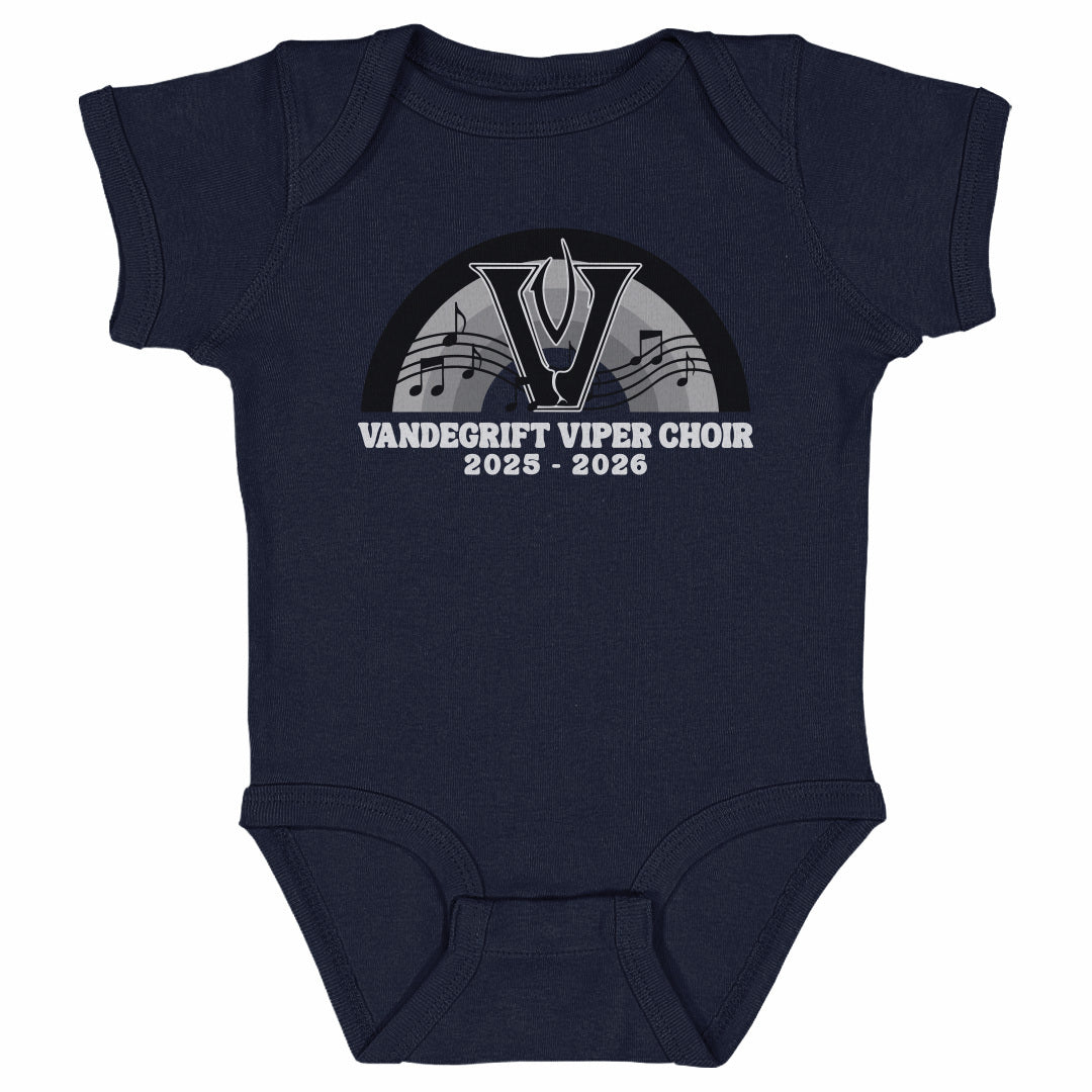 Infant Onesie Viper Choir Rainbow Notes