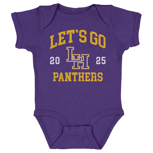Infant Onesie LH Let's Go Logo