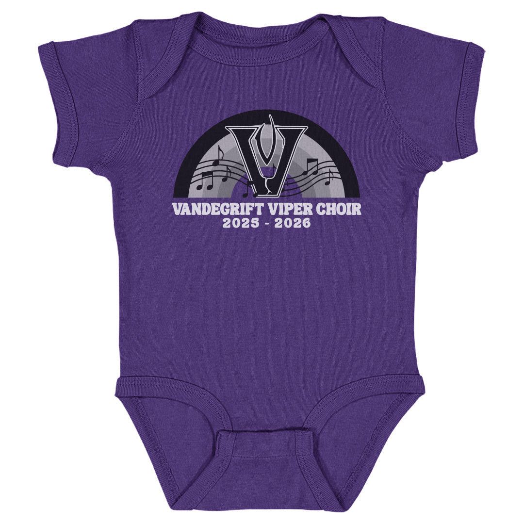 Infant Onesie Viper Choir Rainbow Notes