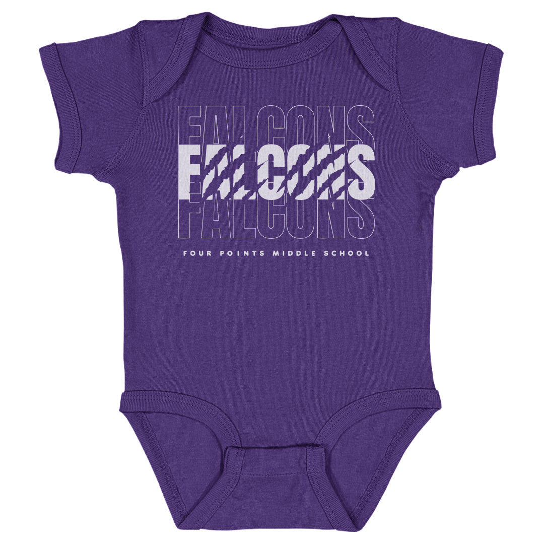 Infant Onesie Four Points Falcons Repeat