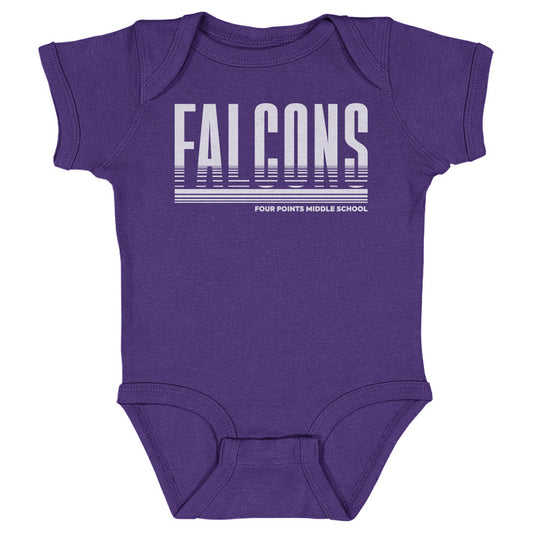 Infant Onesie Four Points Bars