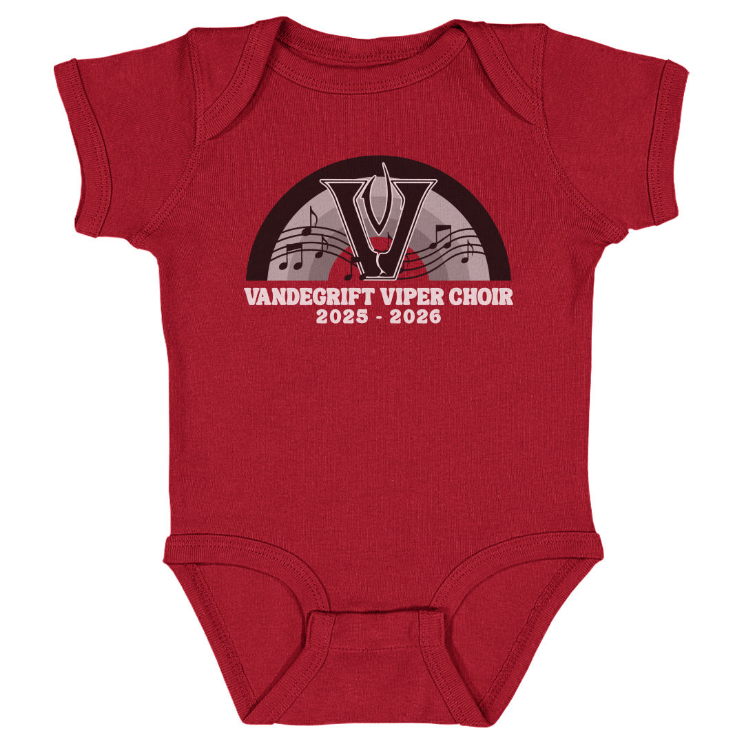 Infant Onesie Viper Choir Rainbow Notes