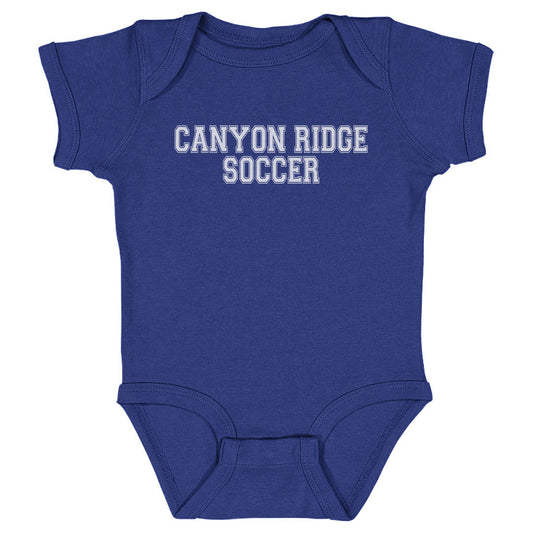Infant Onesie Canyon Ridge Soccer
