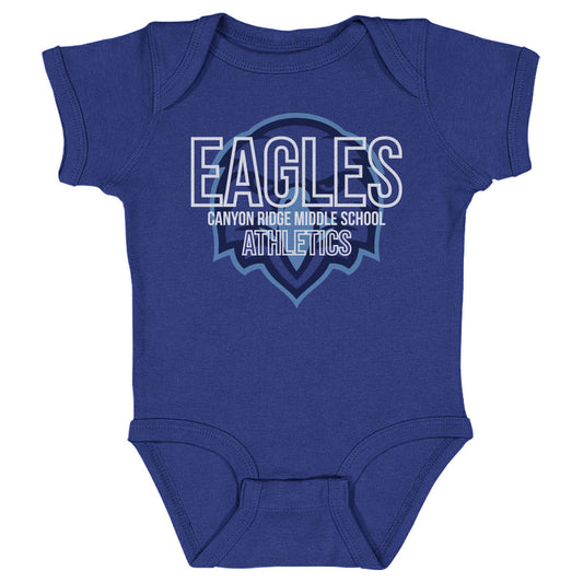 Infant Onesie Canyon Ridge Athletics Outline