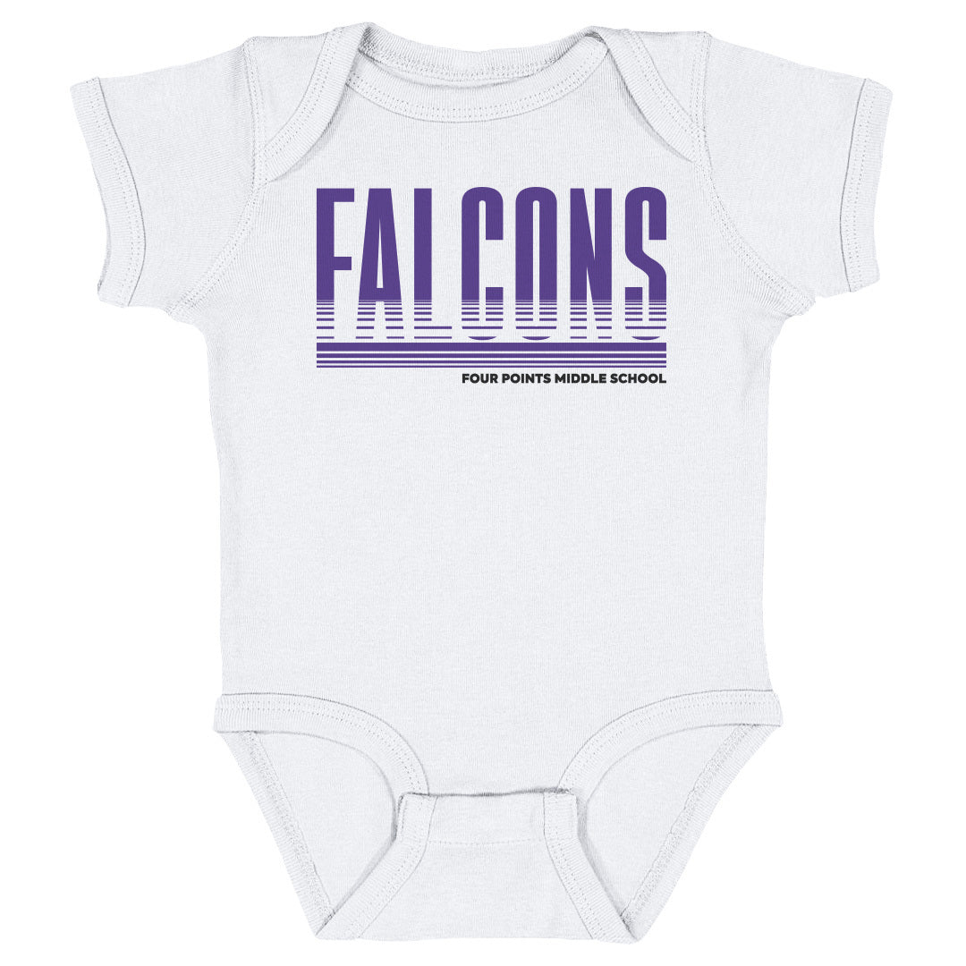 Infant Onesie Four Points Bars
